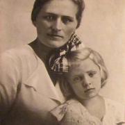 Анна Герман с матерью