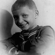 Eduard Hil as a young boy