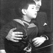 Давид Ойстрах с сыном Игорем.